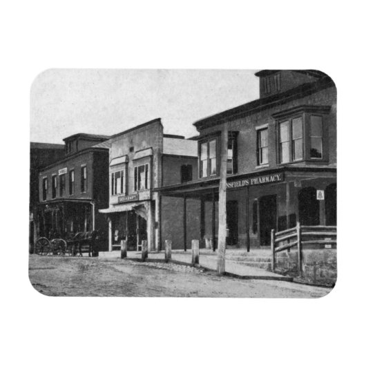 De geschiedenis van bloedbaden van Pepperell Magneet (Horizontaal)