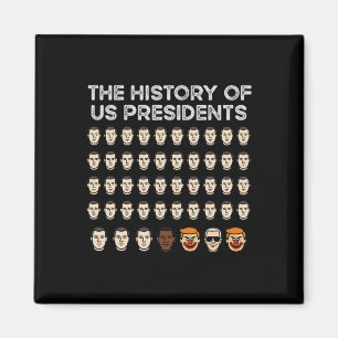 De Geschiedenis Van Onze Presidenten, Grappige Ant Magneet