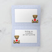 De geschiktheid draagt feestdagen kaart (Binnen)