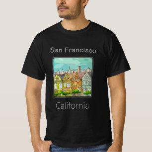 De geschilderde dames, San Francisco, Californië T-shirt