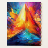 De geschilderde piramide planner (Achterkant)
