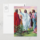 De geselecteerde en verzonden disciples briefkaart (Voorkant / Achterkant)