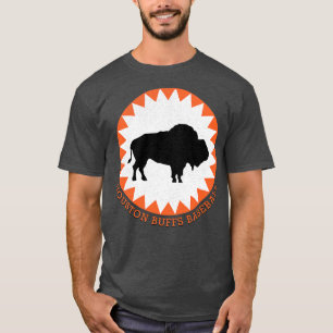 De gesneuvelde Houston Buffs Buffalos Minor League T-shirt
