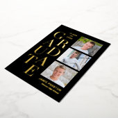 De gestapelde Folie van het Charm Afstuderen kondi Folie Uitnodiging (Gedraaid)