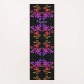 De gestenciled Abstracte Kleuren van het Roos van  Yogamat (Voorkant)