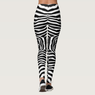 De gestreepte Dierlijke Leggings van de Legging