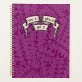 De GET IT Planner in Paars (Voorkant)