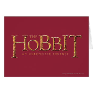 De getextureerde Hobbit Logo
