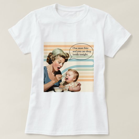 De getrouwde moeder t-shirt (Design voorkant)