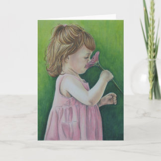 De geur van de lente kaart