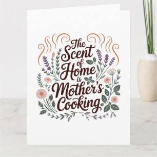 De Geur Van Thuis Is Moeders Koken Kaart