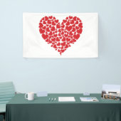 De geur van ware liefde eindigt nooit spandoek (Beurs)