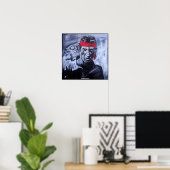 De gevangene geschilderd door Alfred Fox Poster (Thuiskantoor)
