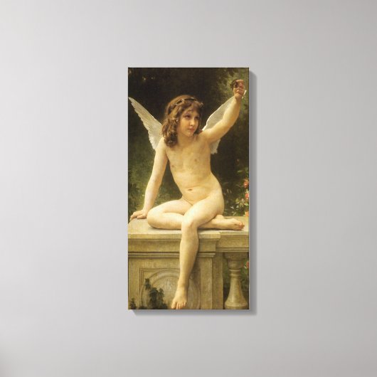 De gevangene (Le Captif) van Bouguereau Canvas Afdruk (Voorkant)