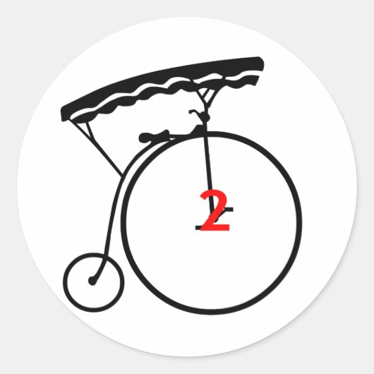 De gevangene van 1960 - Nummer twee - Sticker (Voorkant)