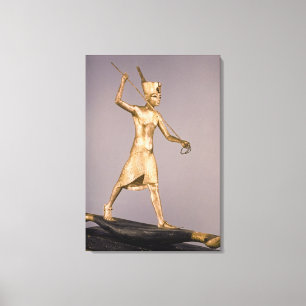 De gevangene van de Tutankhamun Canvas Afdruk