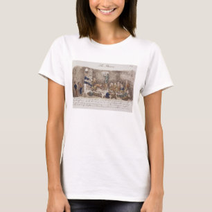 De gevangenis, 1858 (gekleurde graving) t-shirt