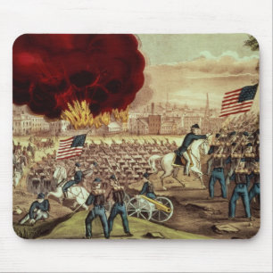 De gevangenschap Atlanta door het leger van de Uni Muismat