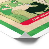 DE GEVAREN VAN VIDEOGAME MARATHONING Large Poster (Hoek)