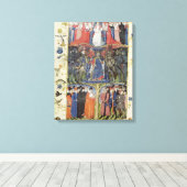 De gevechtsboom canvas afdruk (Insitu (Houten vloer))