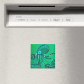 De geverfde octopus magneet (Insitu (Vaatwasser))