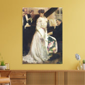 De gevierde, 1906 canvas afdruk (Insitu (Woonkamer))