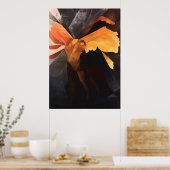 De gevierde overwinning van Samothrace Poster (Keuken)