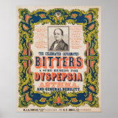 De gevierde zuurstofhoudende bitters poster (Voorkant)