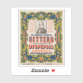 De gevierde zuurstofhoudende bitters sticker (Vel)