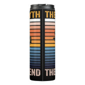 De Geviste legende - Retro Dad Thermosbeker (Achterkant)