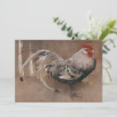 De gevlekte haan | Joseph Crawhall (Staand voorkant)