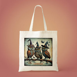 De gevleugelde coven tote bag