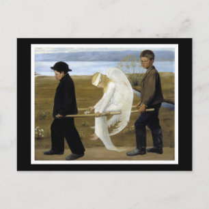 De Gewakte Engel Briefkaart