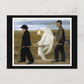 De Gewakte Engel Briefkaart