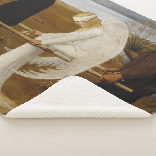 De Gewakte Engel (door Hugo Simberg) Sherpa Deken (3/4)