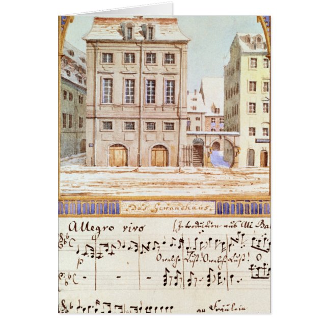 De Gewandhaus Leipzig (Voorkant)