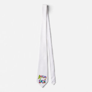 De geweldige 90 T-shirts en Gifs van de Verjaardag Stropdas