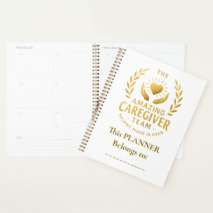 De geweldige Caregiver Planner