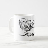 De geweldige heer Chim: Workin' Koffiemok (Voorkant links)