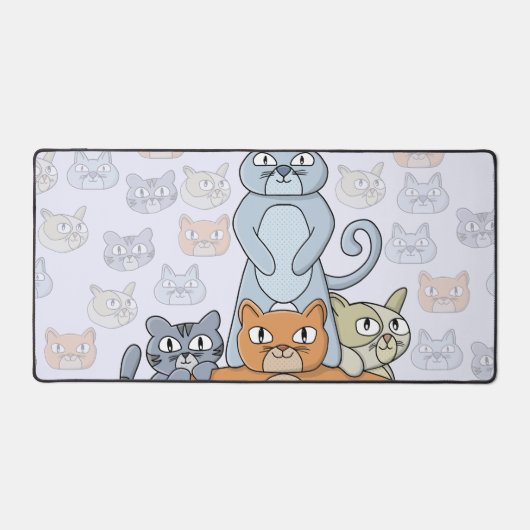 De Geweldige katten Bureaumat (Voorkant)