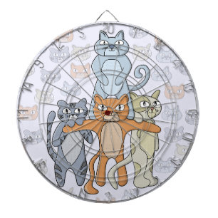 De Geweldige katten Dartbord