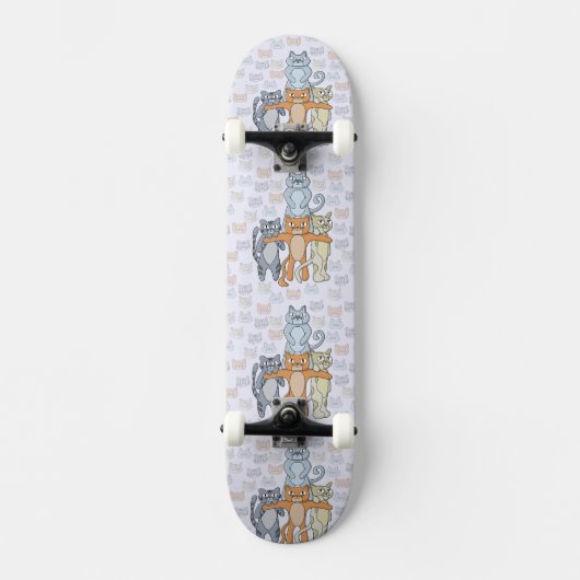 De Geweldige Katten Skateboard (Voorkant)