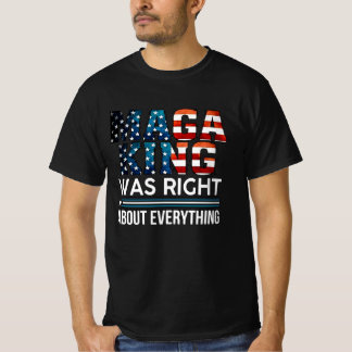 De geweldige maga koning, gelukkige ultra maga t-shirt