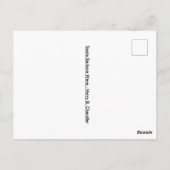 De geweldige surfgolf briefkaart (Achterkant)