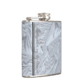 De geweven GROOTVADER van het Glas VAN de Heupfles (Rechts)