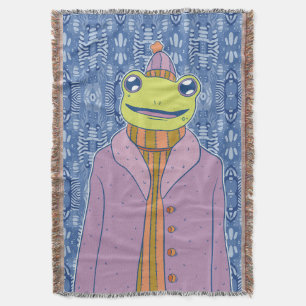 De gezellige kikker deken