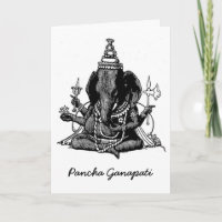 De gezette Tekening van de Lijn Ganesh