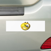 De gezichtswinkel brengt je een winnaar. bumpersticker (Op auto)