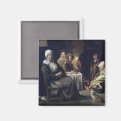 De gezinsmaaltijden magneet (Voorkant / Achterkant)