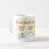 De gezonde Dung Beetle Koffiemok (Voorkant links)